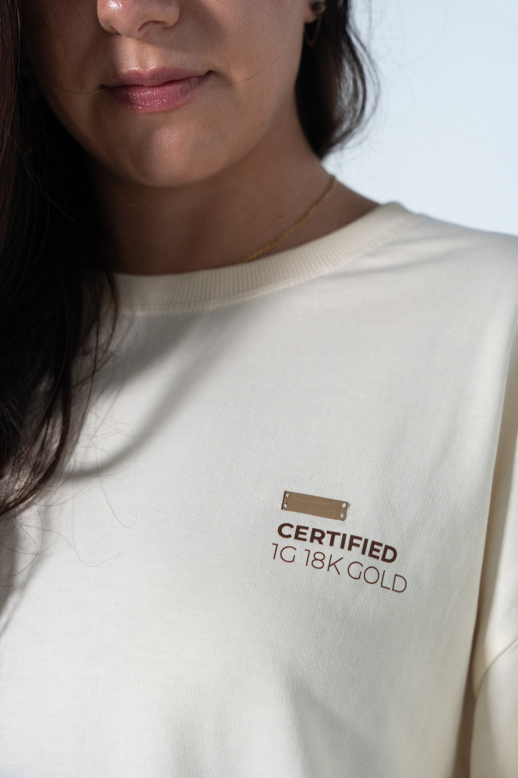 FIED Tee - Gold Edition (1G, 18K Pure Gold)